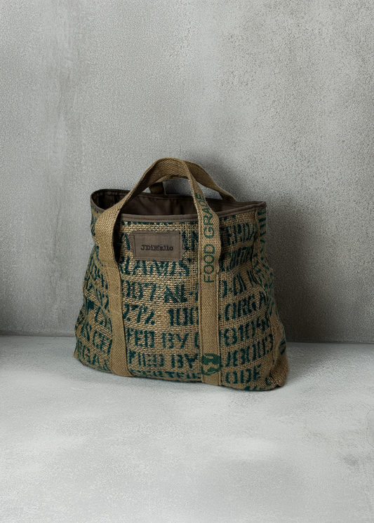 BURLAP TOTE