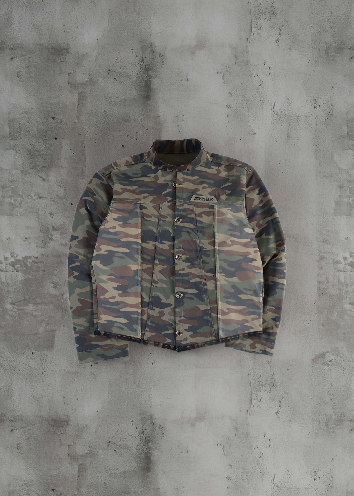 CAMO MESH COATED JACKET